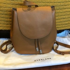 Everlane Petra Backpack in Camel